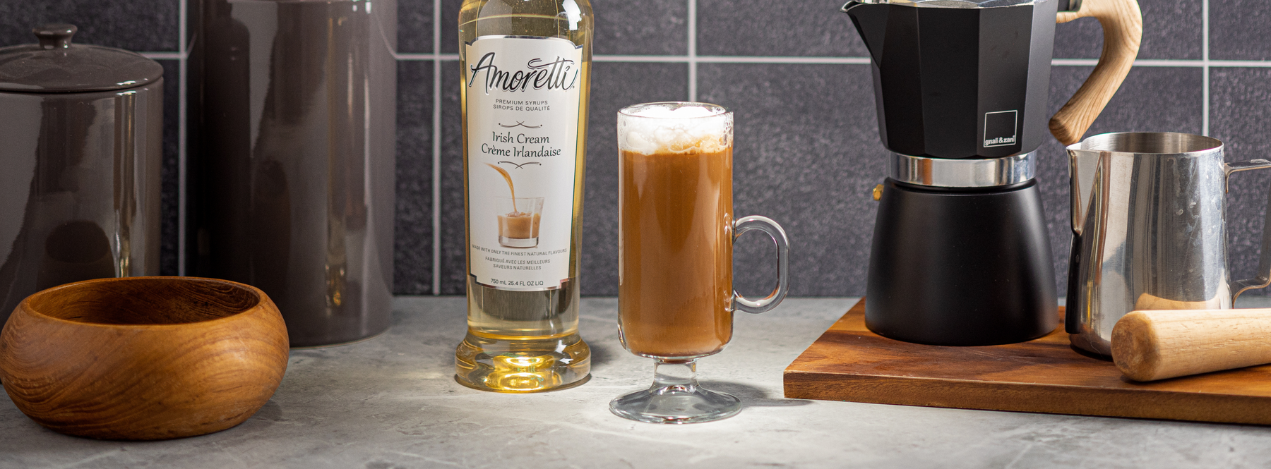 Amoretti Irish Cream Latte