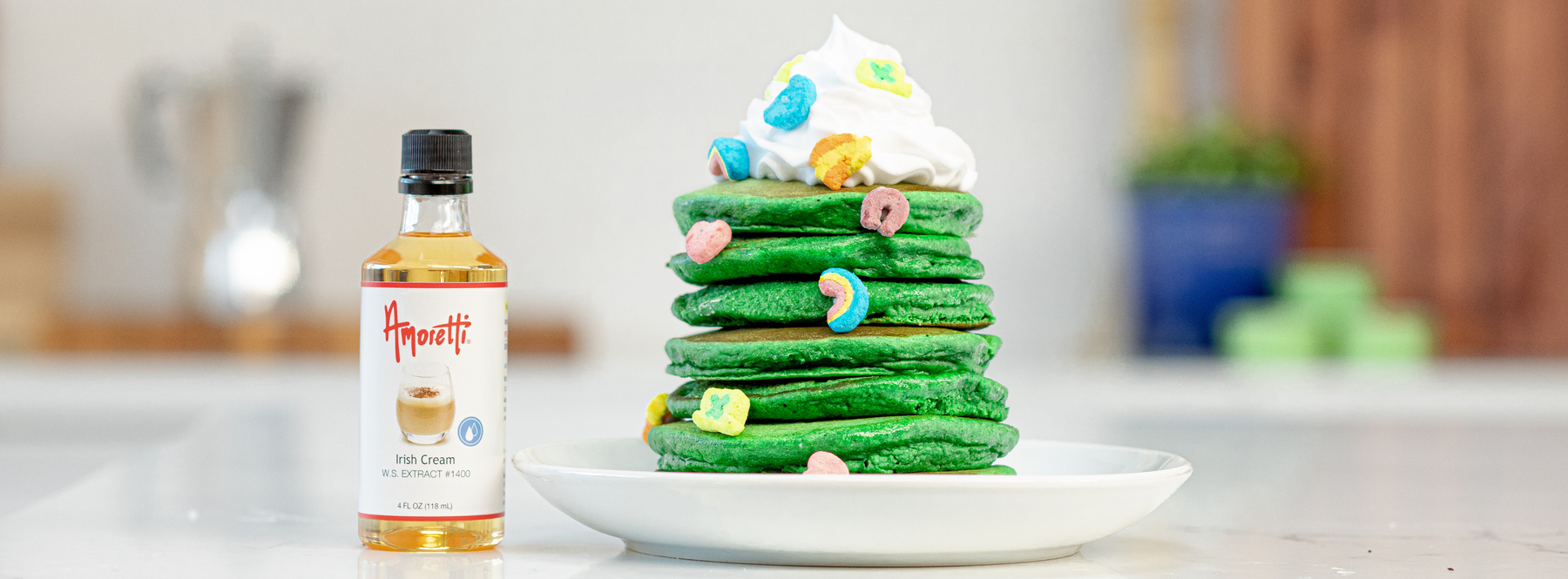 St Patrick's Day Pancake - Vegan + Gluten Free