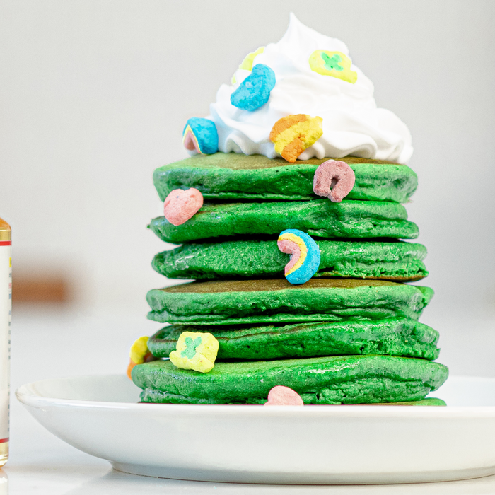 St Patrick's Day Pancake - Vegan + Gluten Free