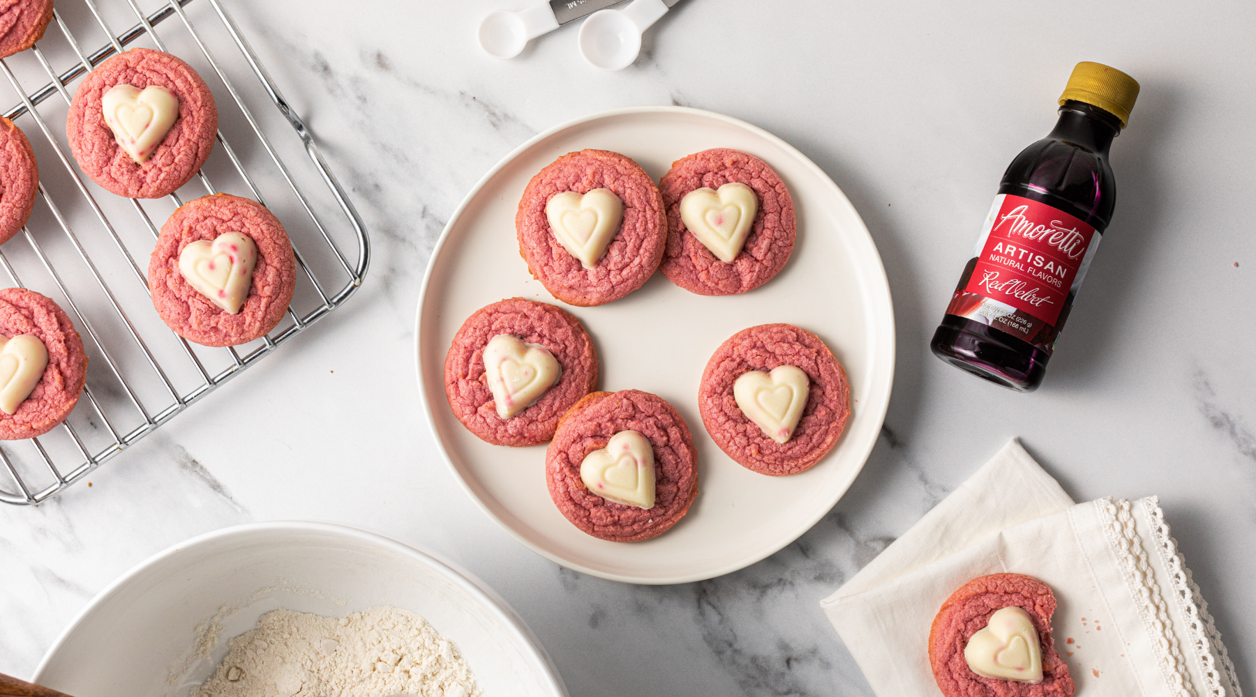 Red Velvet Kiss Cookies