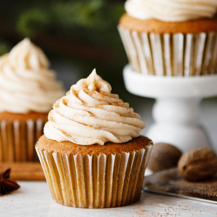 Chai Tea Latte Cupcakes