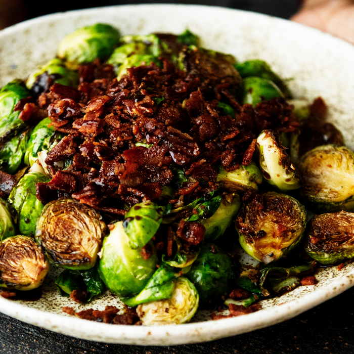 Balsamic Bacon Brussels Sprouts