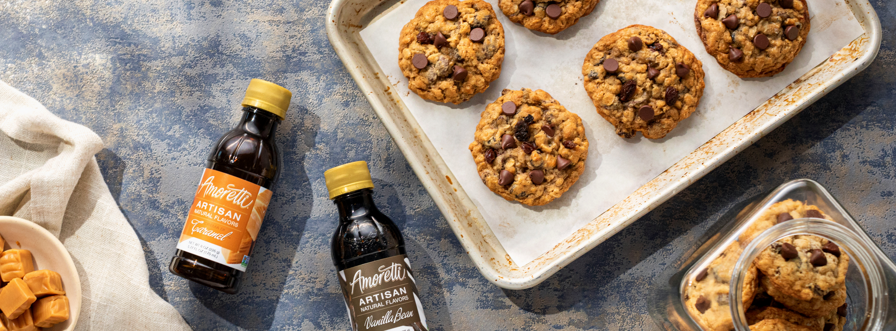 Oatmeal Raisin Choco Chip Cookies