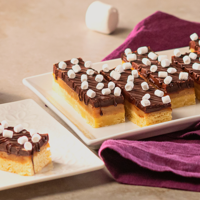 Marshmallow Millionaire's Short Bread