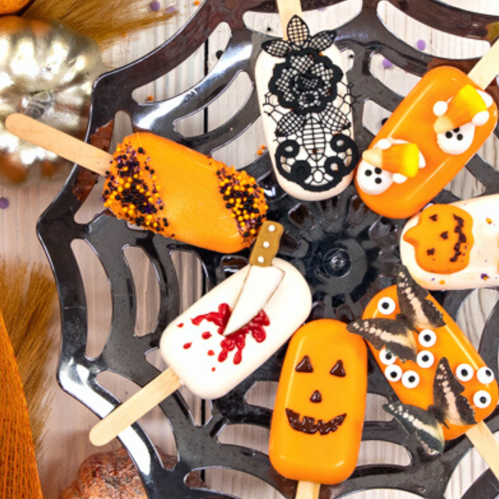 Haunt-o-ween Cakesicles