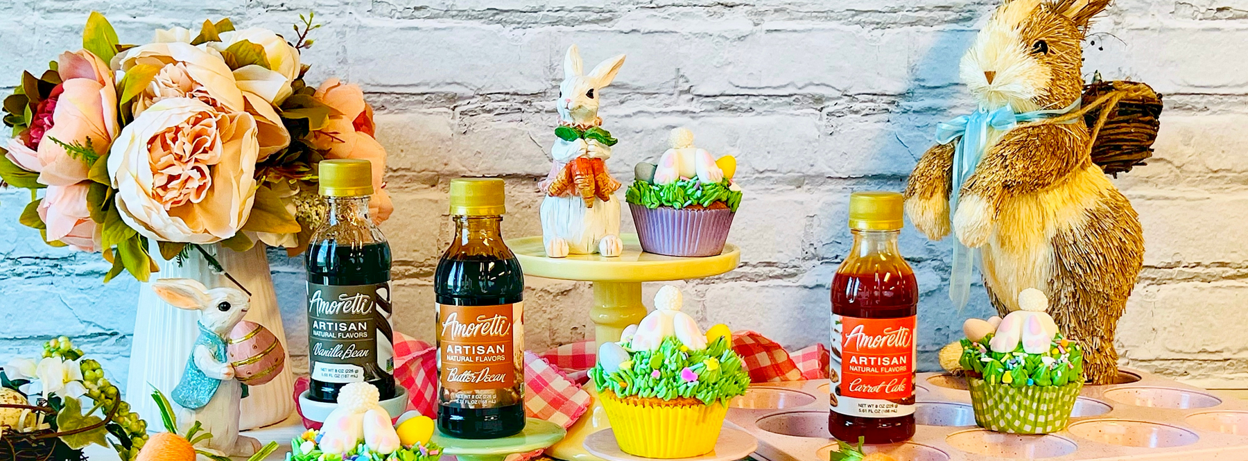 Easter Carrot Cake Cupcakes