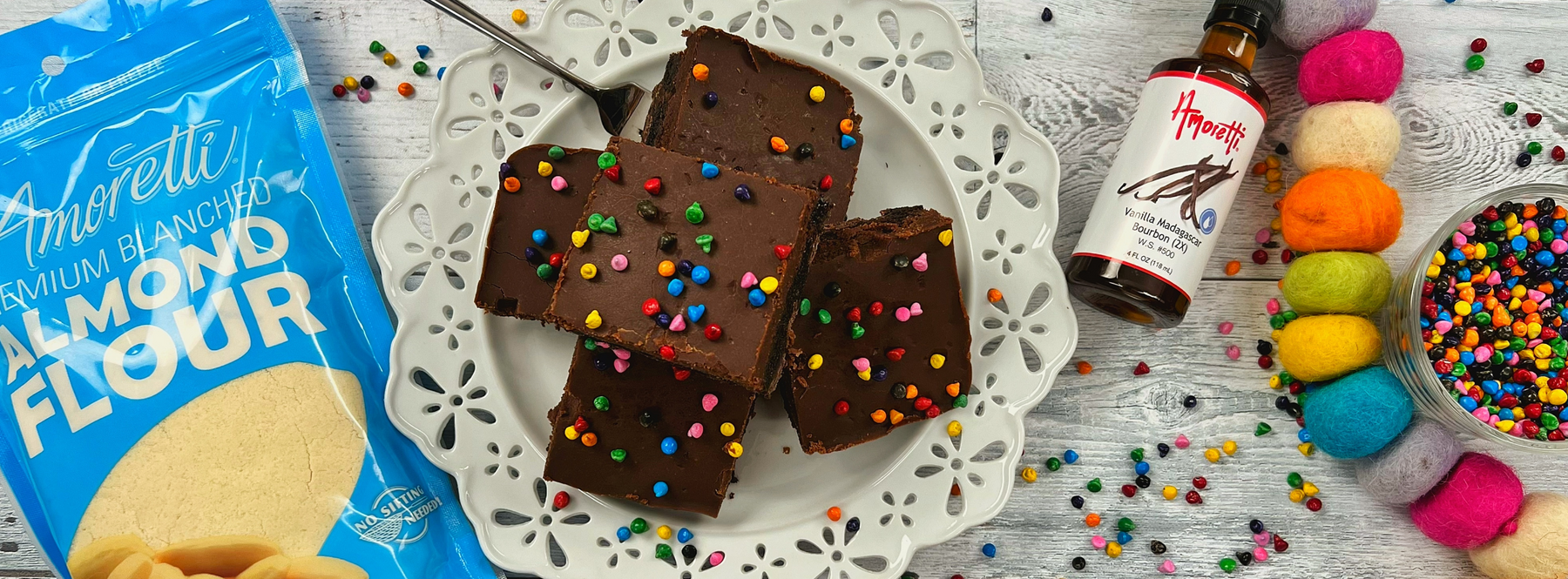 Almond Flour Cosmic Brownies