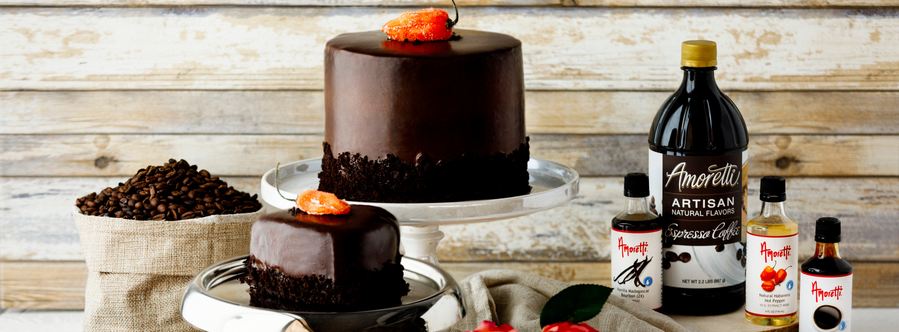 Spicy Mocha Layered Cake by Nicole Derseweh