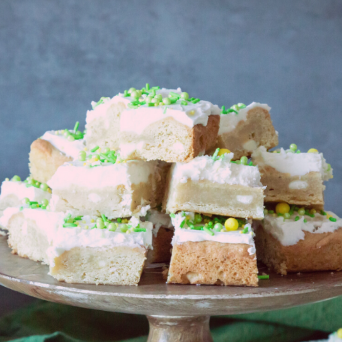 Key Lime White Chocolate Cookie Bars