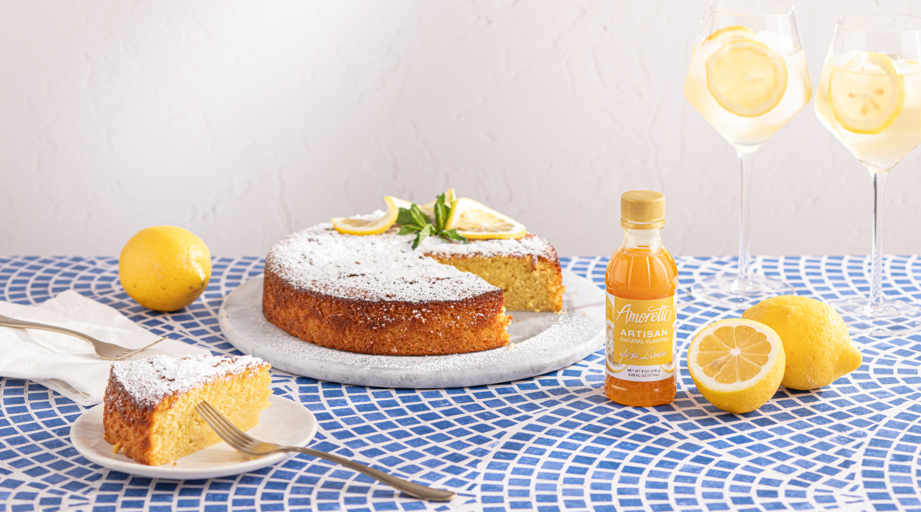 Yuzu Lemon Olive Oil Cake