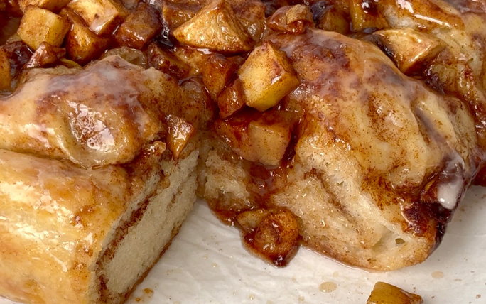 Apple Fritter Focaccia