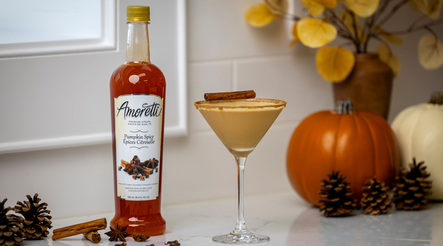 Pumpkin Spice Espresso Martini