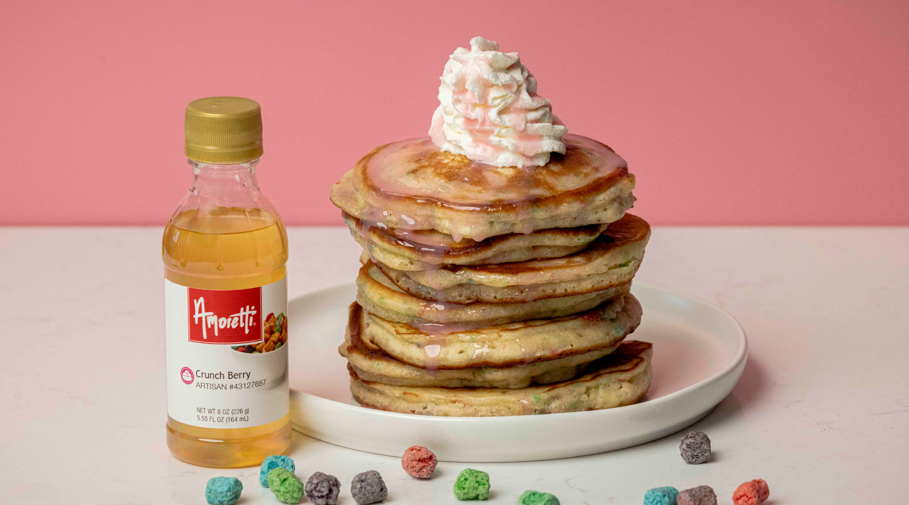 Crunch Berry Pancakes