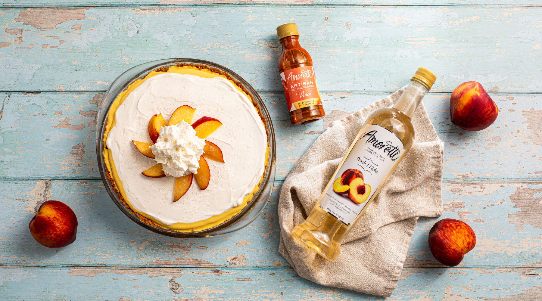 Peaches and Cream Pie