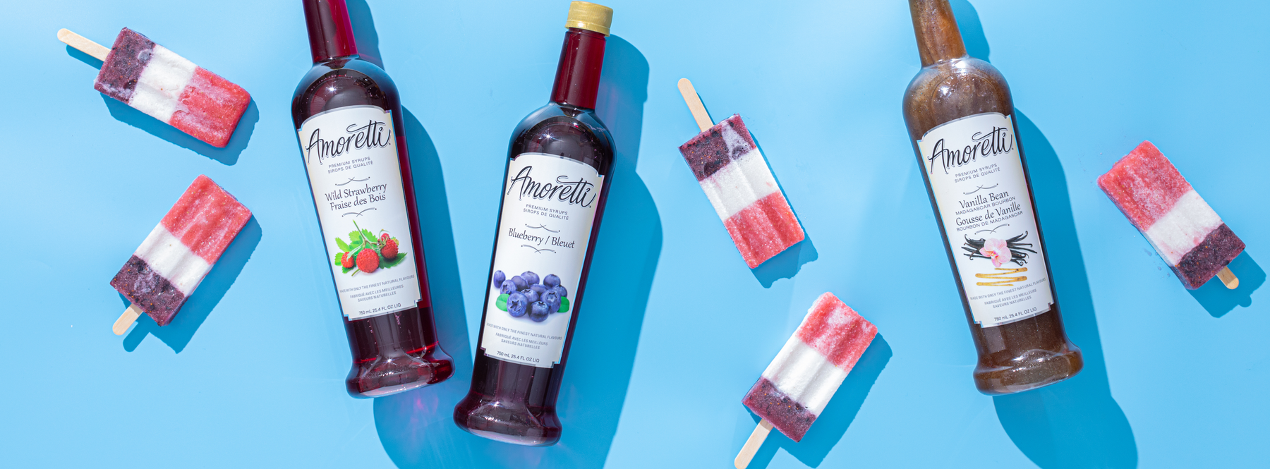 Red, White, and Boozy Blue Popsicles