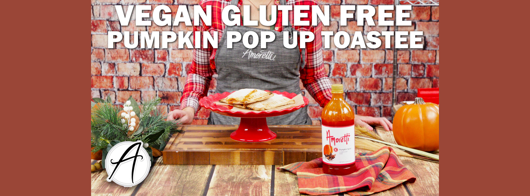 Pumpkin Pop Up Toastee (Gluten Free and Vegan)