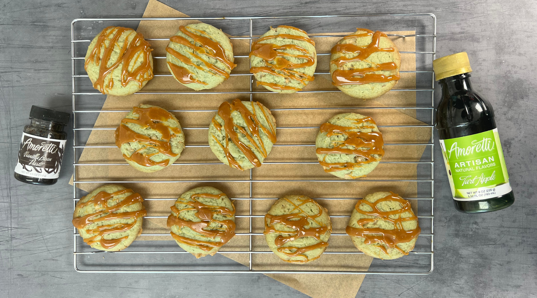 Caramel Apple Cookies