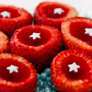 Strawberry Champagne Jello Shots