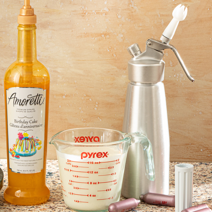 How to Flavor Whipped Cream with Amoretti Syrups