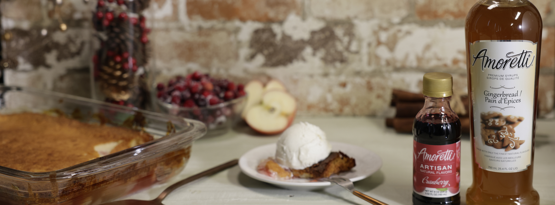 Cranberry Ginger Apple Cobbler