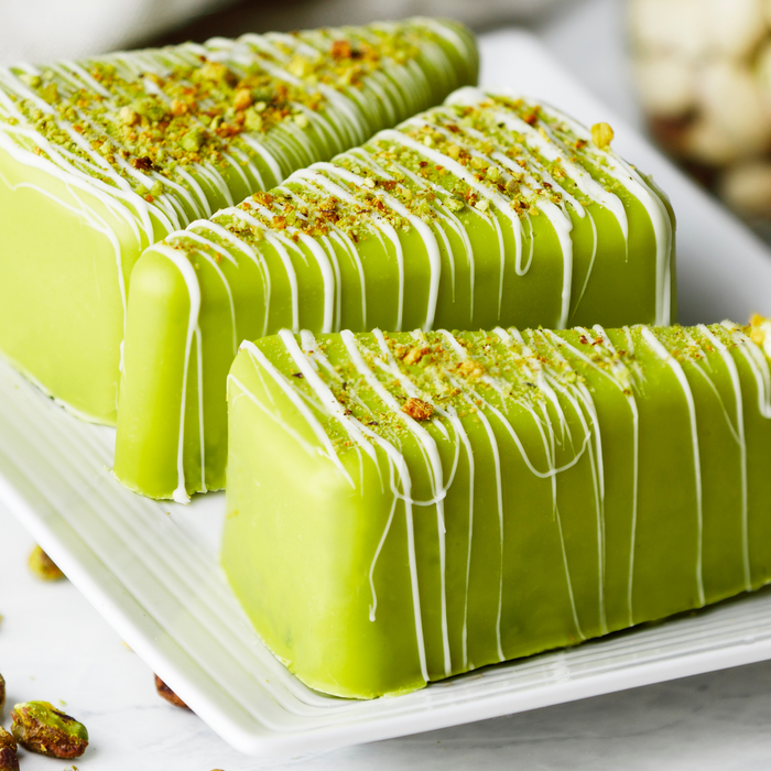 Chocolate Covered Pistachio Cake