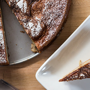 Apple Pecan Cream Torte