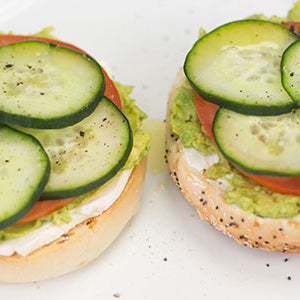 Avocado Bagel Sandwich