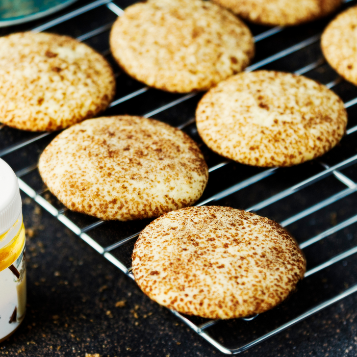 Eggnog Snickerdoodles