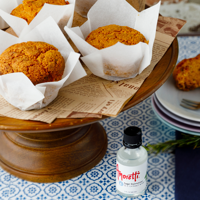 Sage Sweet Potato Cornbread Muffins (GF/V)