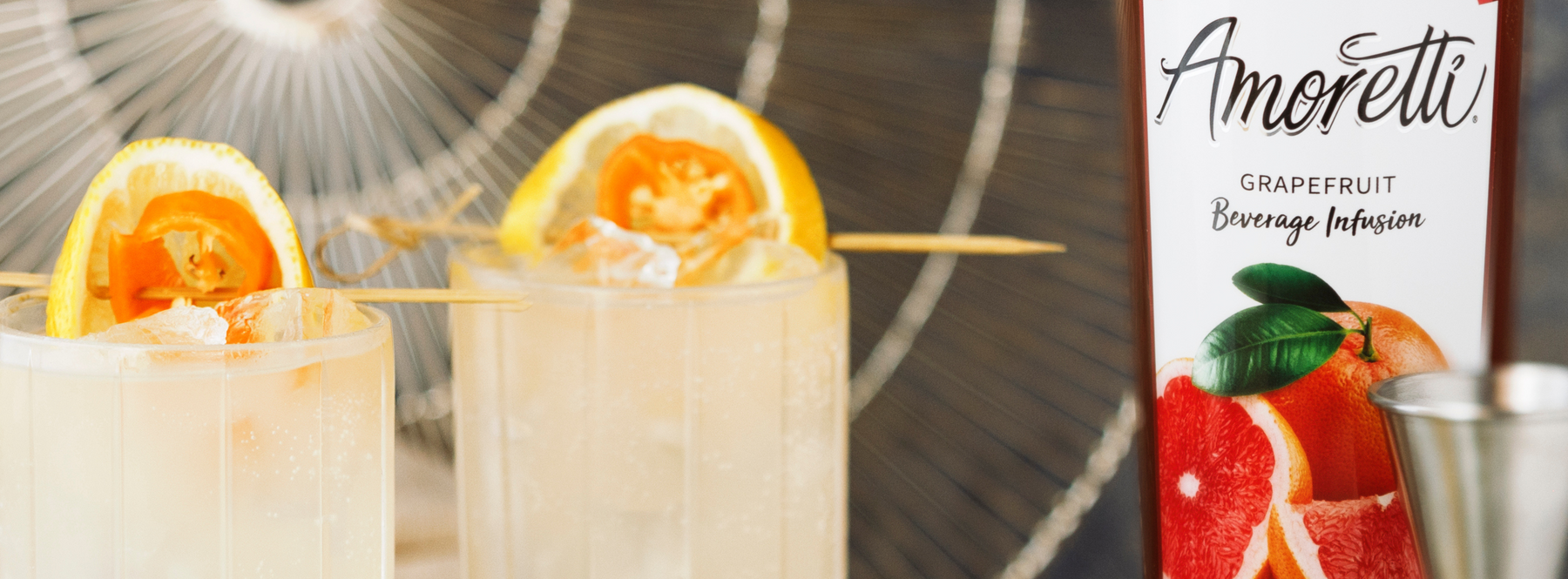 Kickn' Grapefruit Gin Fizz