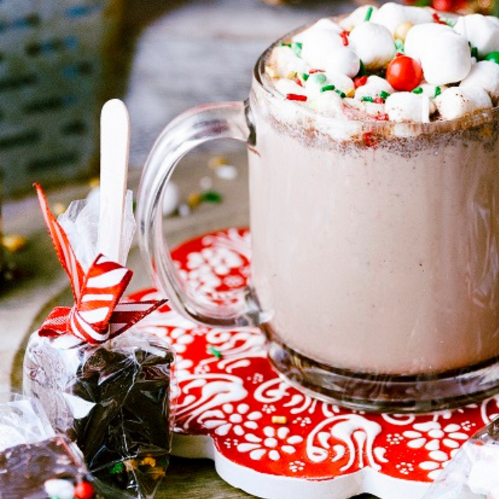 Hot chocolate on a Stick