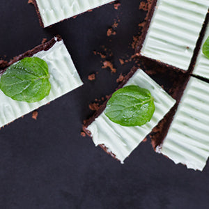 Crème de Menthe Brownies