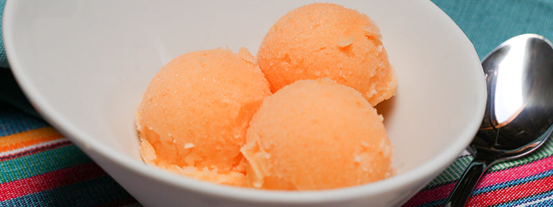 Cantaloupe Sherbet