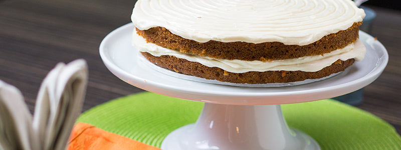 Carrot Cake with Maple Cream Cheese Frosting