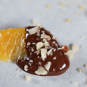 Chocolate Dipped Citrus Segments