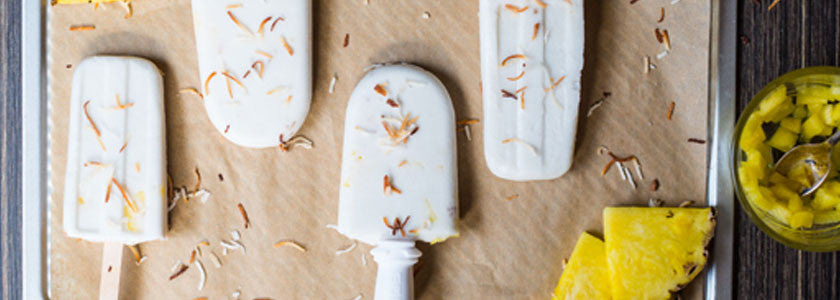 Coconut Pineapple Pops