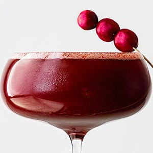 Amoretti Cranberry Sauce Cocktail