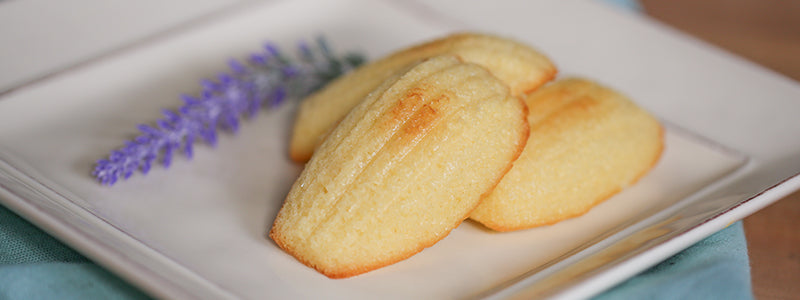 Floral Madeleines