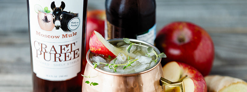 Amoretti Hard Cider Moscow Mule