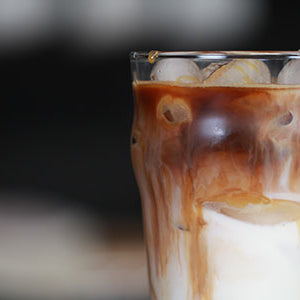 Iced Caramel Macchiato homemade drink 