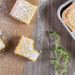 Lemon Thyme Bars