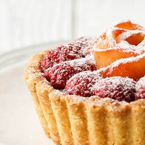 Amoretti Peach & Raspberry Tarts