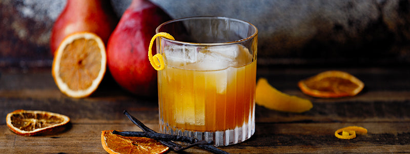 Amoretti Pear & Vanilla Bourbon Cocktail