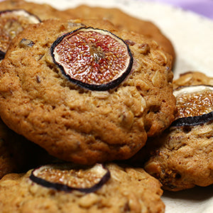 Pear & Fig Oatmeal Cookies