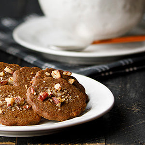 Amoretti Butter Pecan Shortbread Cookies