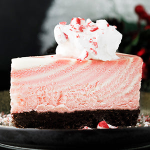 Amoretti Peppermint Zebra Cheesecake