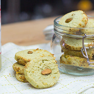 Pistachio Cream Cheese Cookies