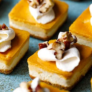 Amoretti Pumpkin Spice Cheesecake Bites