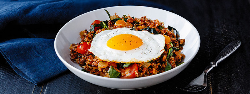 Amoretti Quinoa Breakfast Bowls with Chorizo