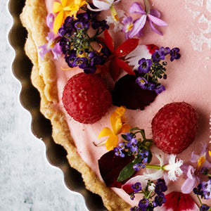 Amoretti Raspberry Custard Tart